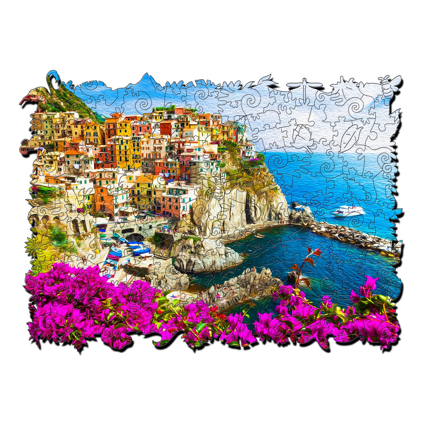 Puzzle di legno – RIVIERA ITALIANA 666c2eef4a0dd