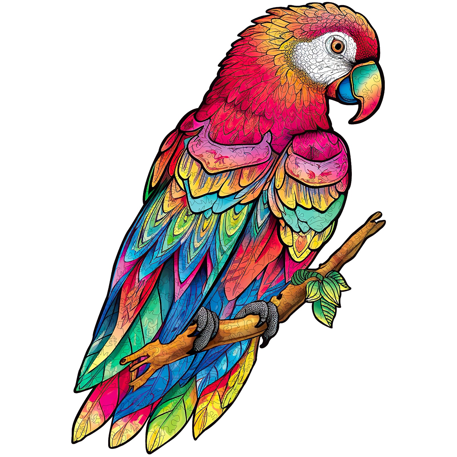 Puzzle di legno – Adorabile pappagallo 666add750e194