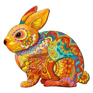 Puzzle in legno-LucKY RABBIT 667ea3ee71010