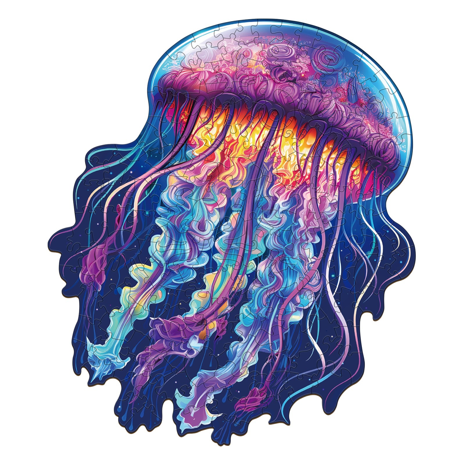 Puzzle di legno – Meduse acquatiche 665f0004ee283