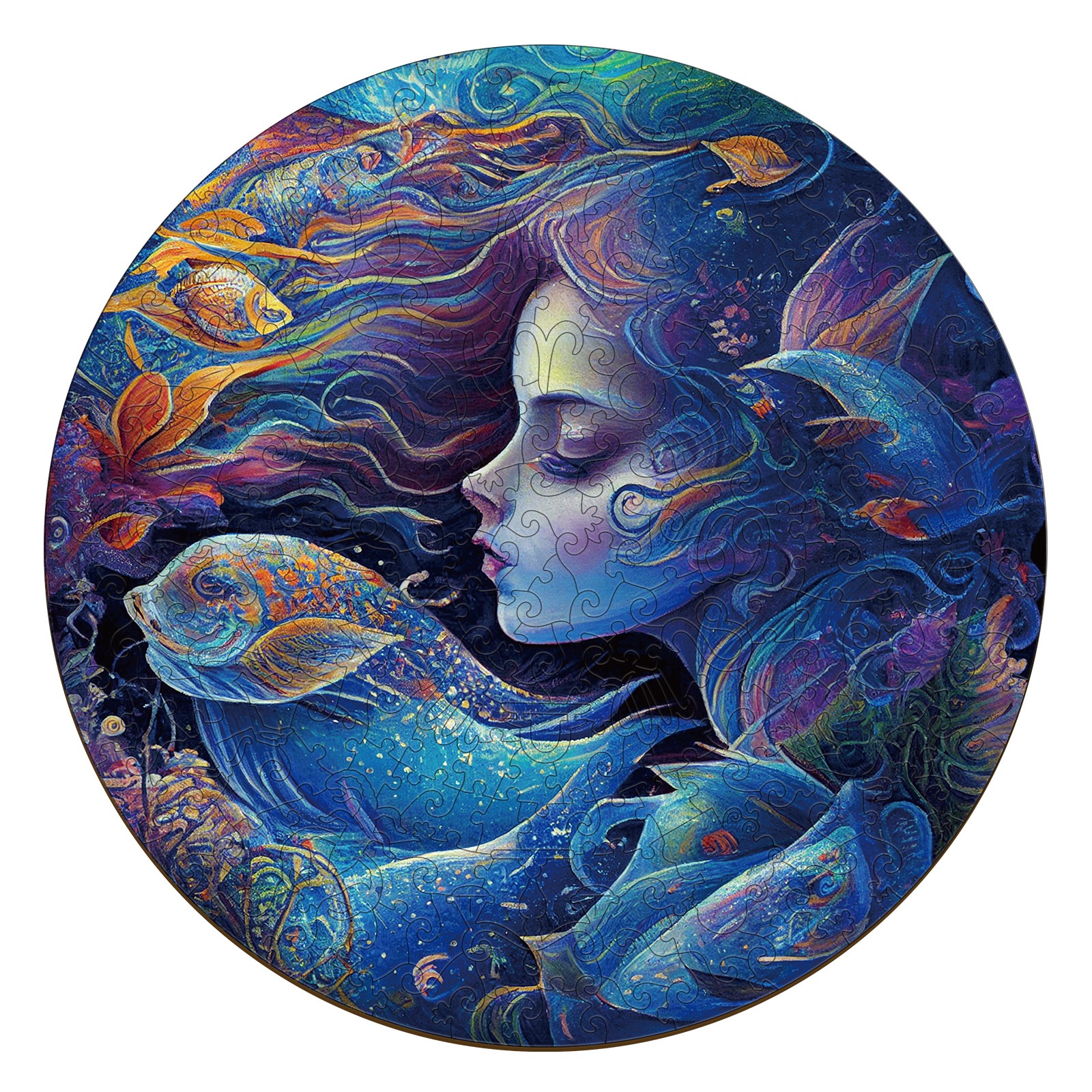 Puzzle in legno dello Zodiaco – Pesci 6662f48e540b1
