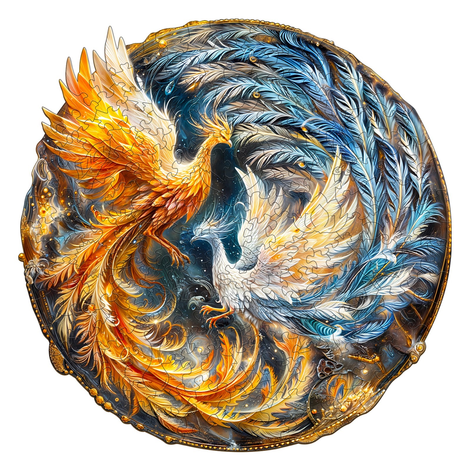 Puzzle di legno – Yin Yang Phoenix 2 66a0eaf8945e5