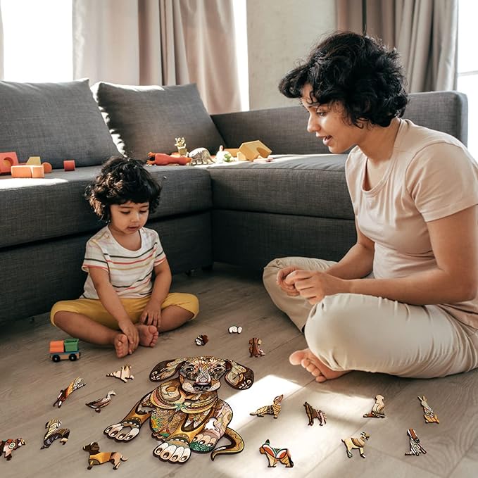 Puzzle: liberare la creatività con il tema del cane 66ceeec28880d
