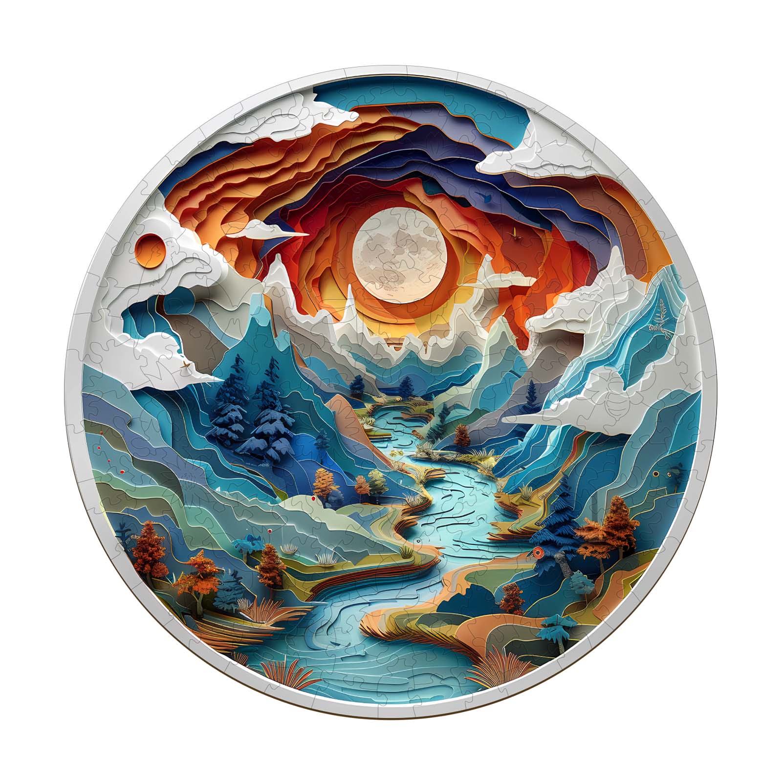 Puzzle in legno – Visione 3D All’interno della grotta 3 66d2eaa545399