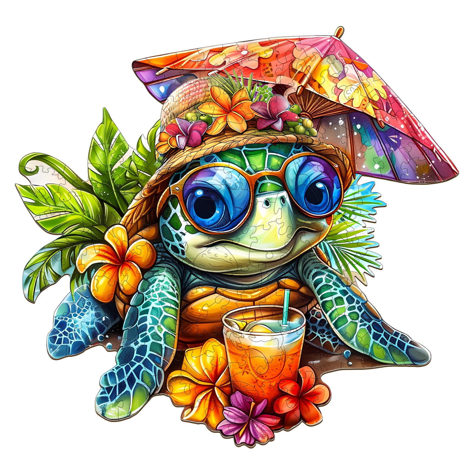Puzzle in legno – Tartaruga da spiaggia 66d211ef7bd3f