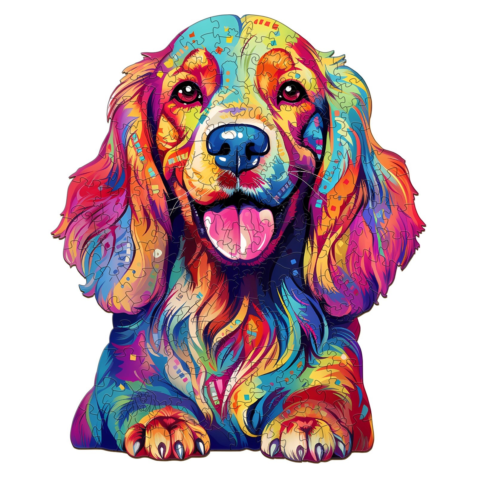 Puzzle di legno – Cocker Spaniel 2 66d0d21e1eb5a