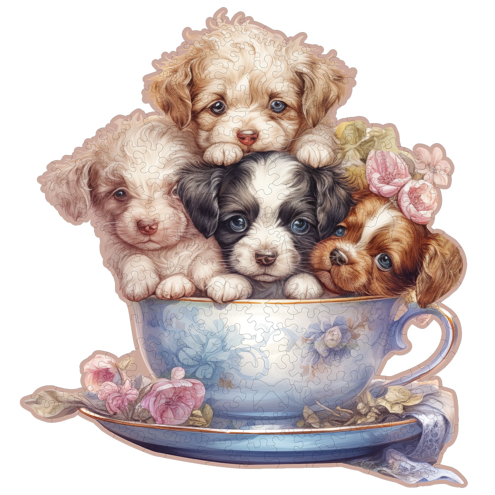 Puzzle di legno – Cucciolo carino 66d037a7972f6
