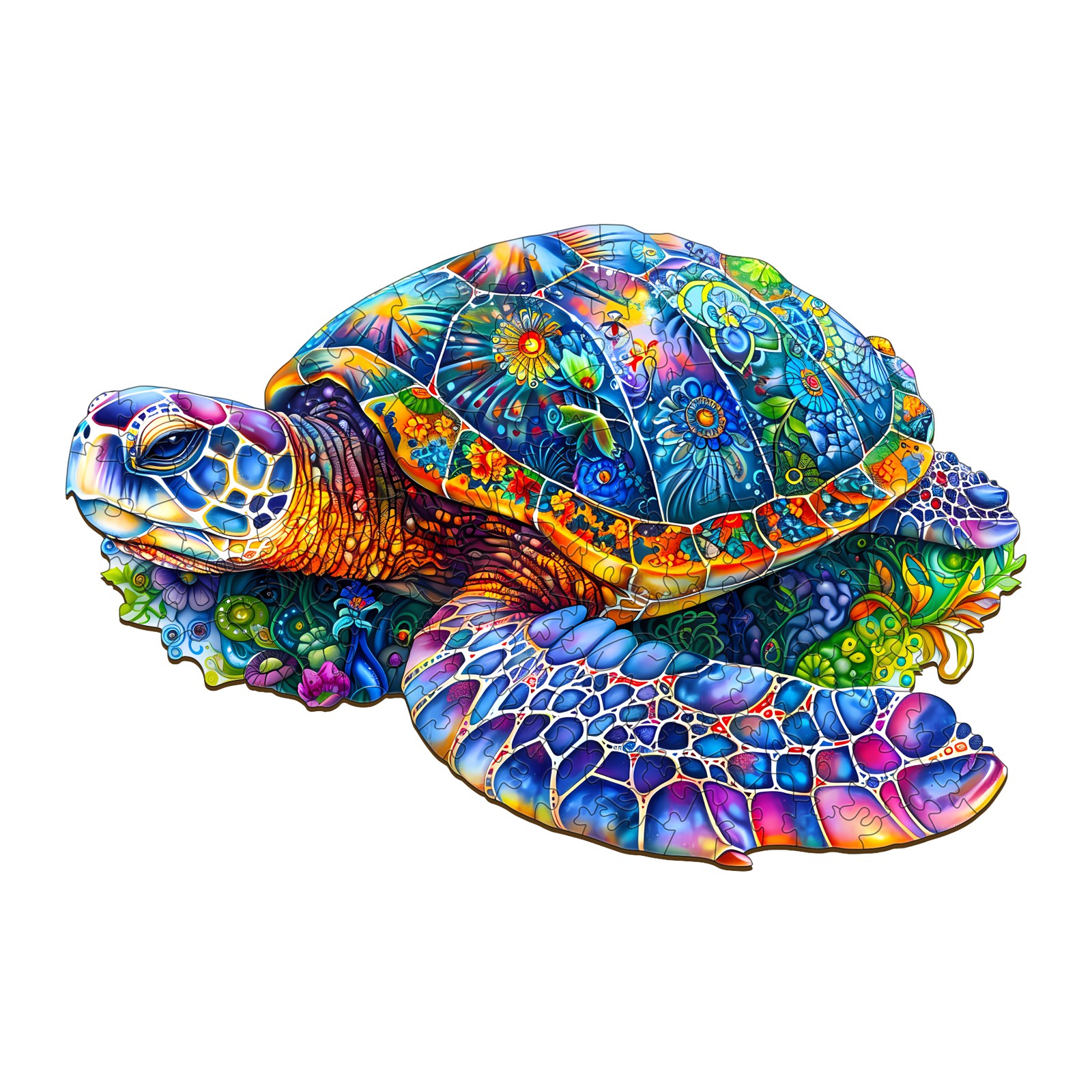 Puzzle in legno – Fantasia Tartaruga 66cf0243d602c