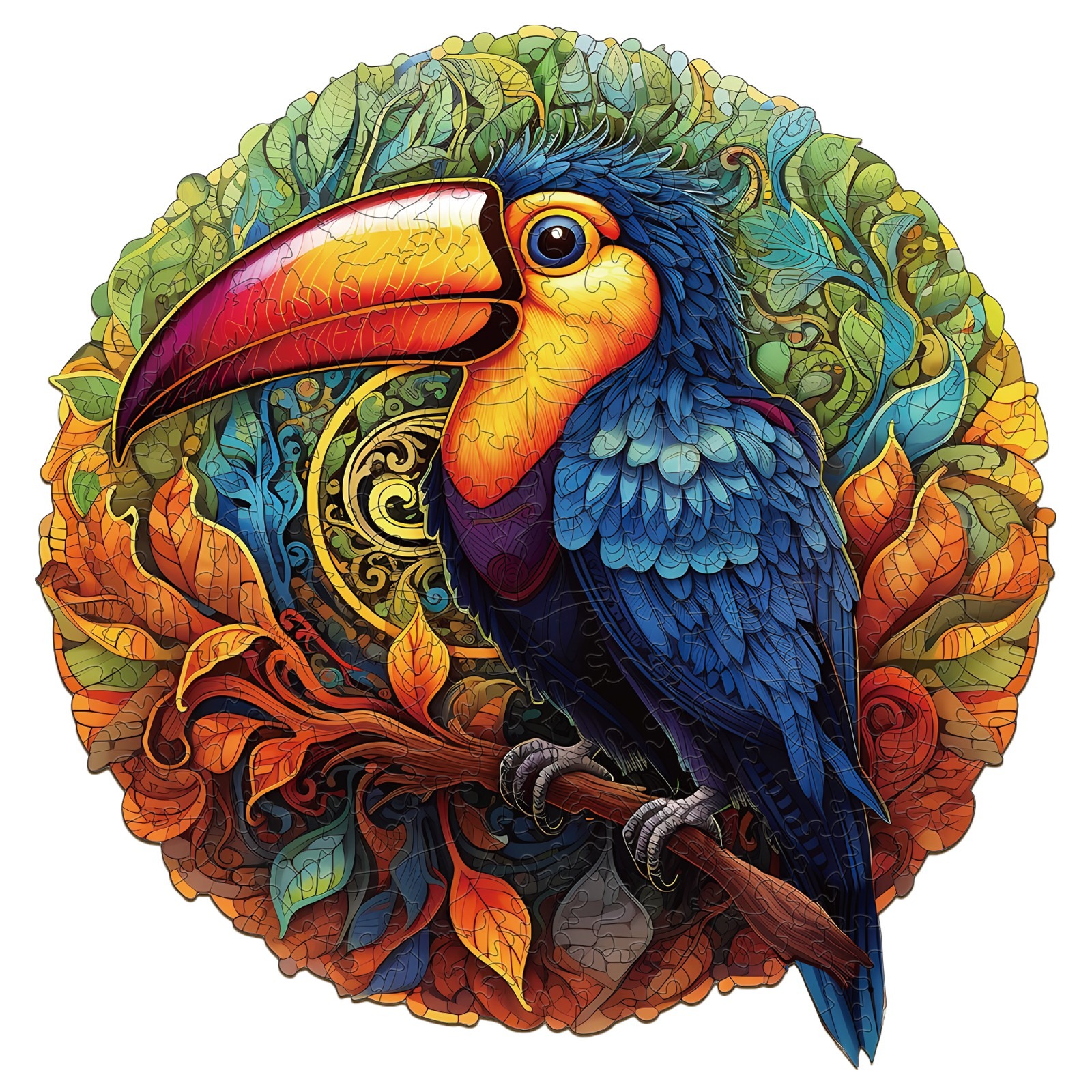 Puzzle di legno – Tucani animati 66b9f7934efac