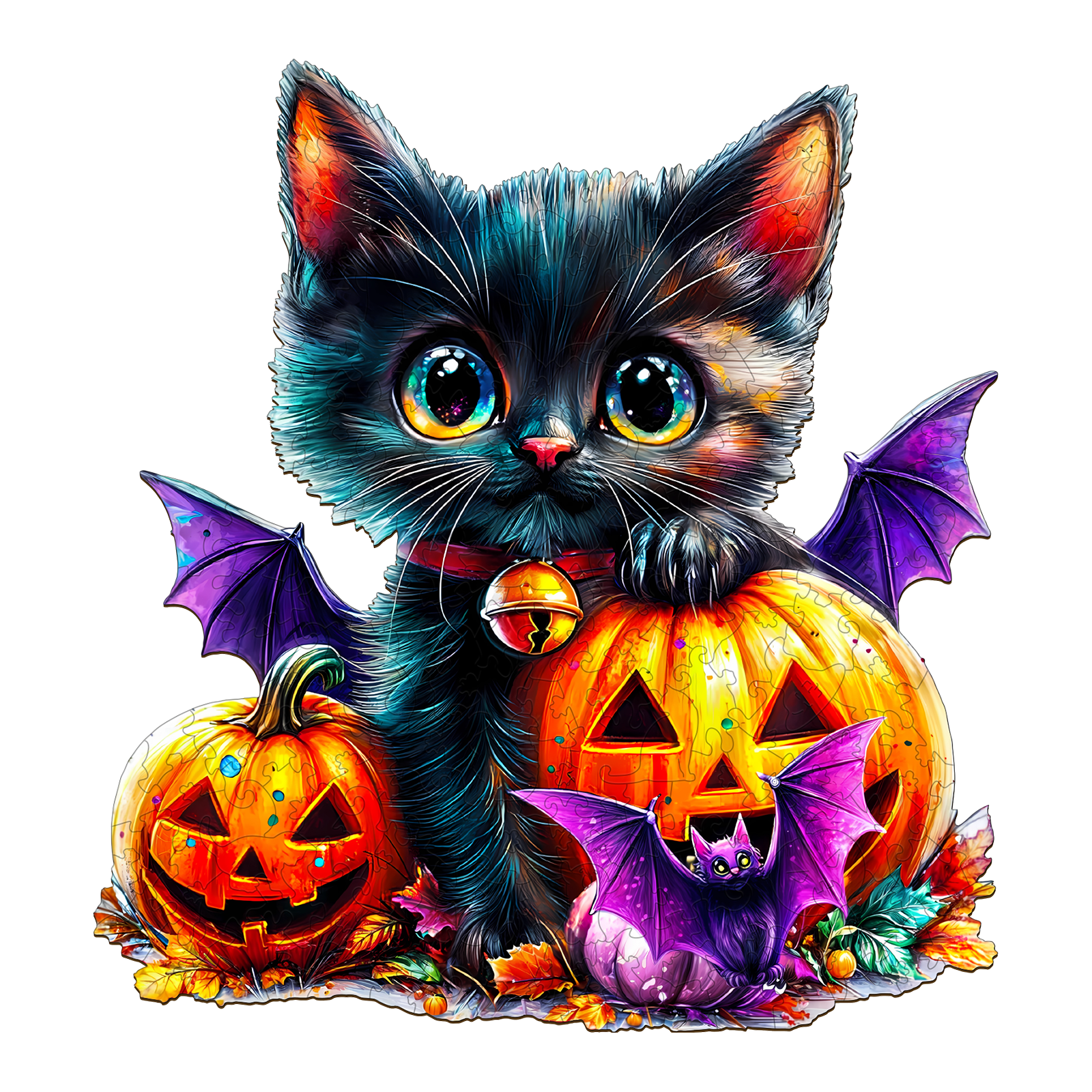 Puzzle in legno – Zucca e gatto 66d08a1545c84