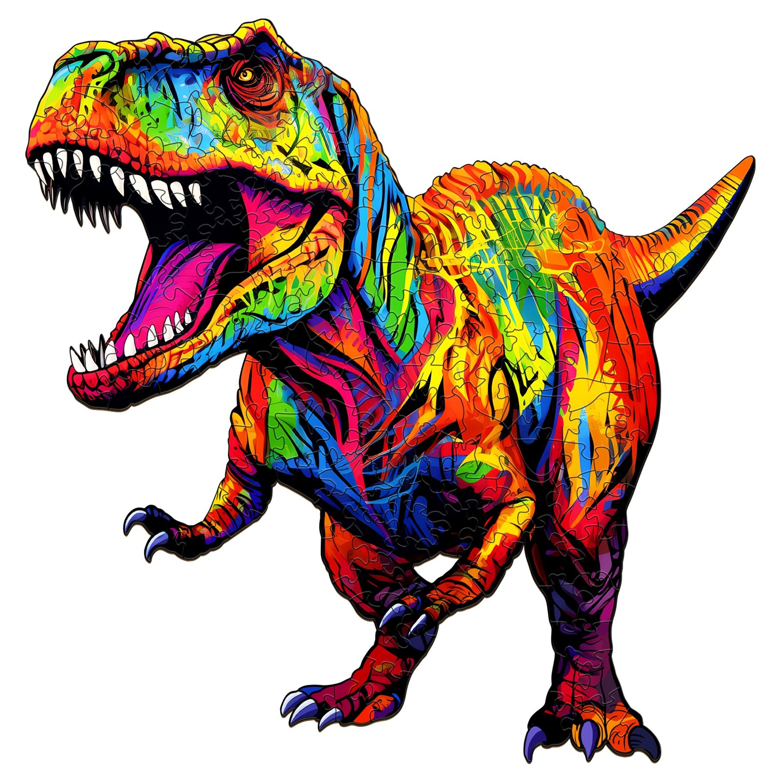 Puzzle di legno – T-rex ruggente 66cea56160084