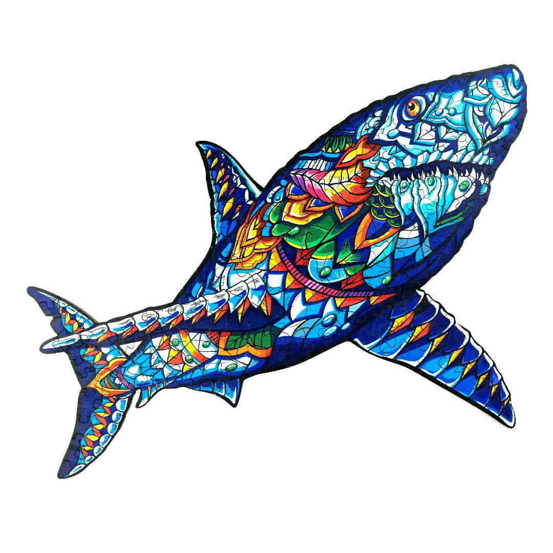 Puzzle di legno-SHAKE SHARK 66ce9b6f8a6d0