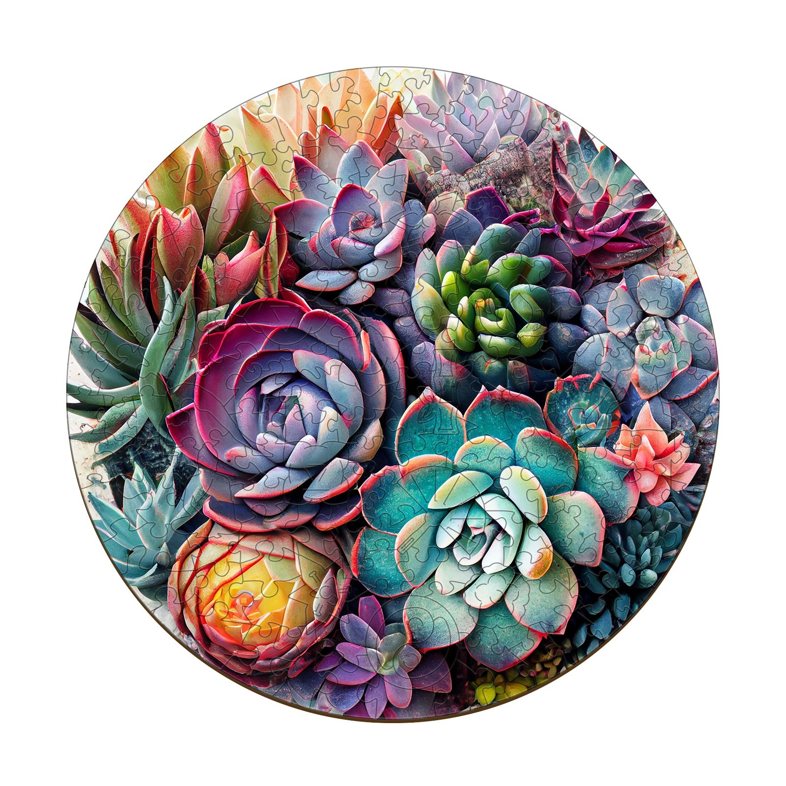 Puzzle di legno – Pianta succulenta 1 66d23b0f18c8d