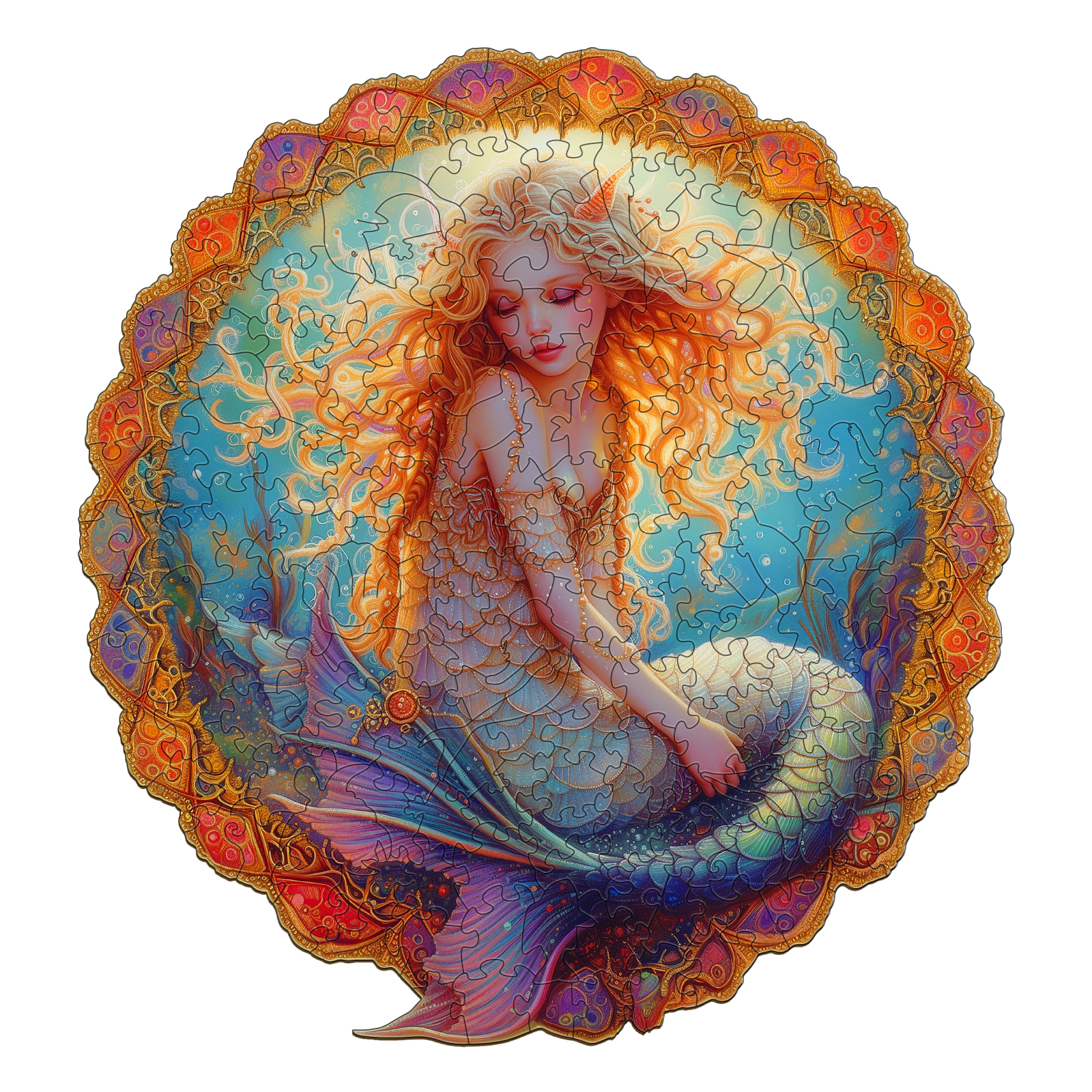 Puzzle in legno: sirena da sogno 66ab771679b0c