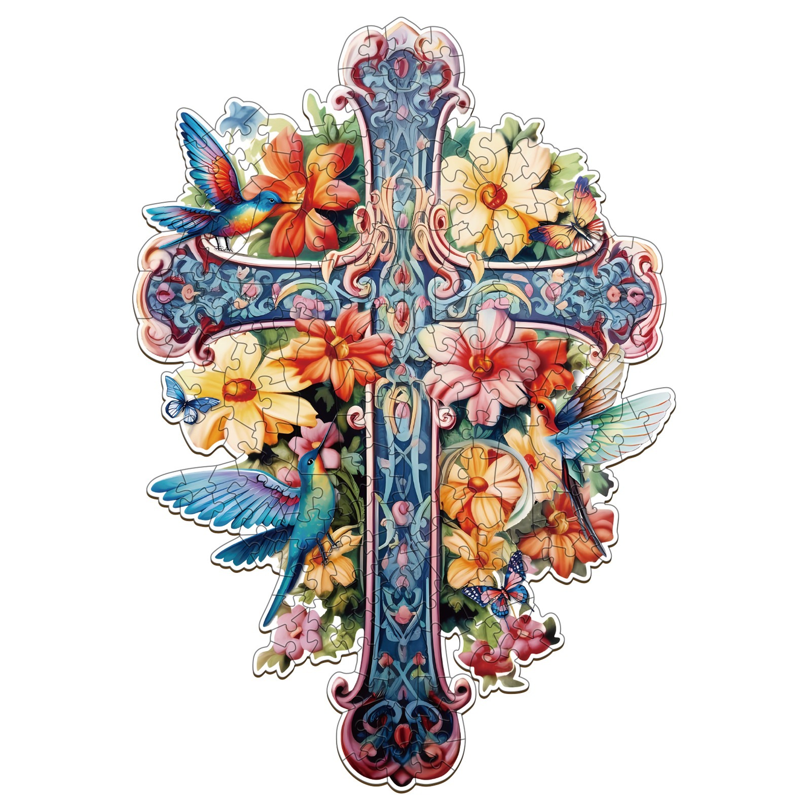 Puzzle di legno – Croce benedetta-1 66d0e70422afc