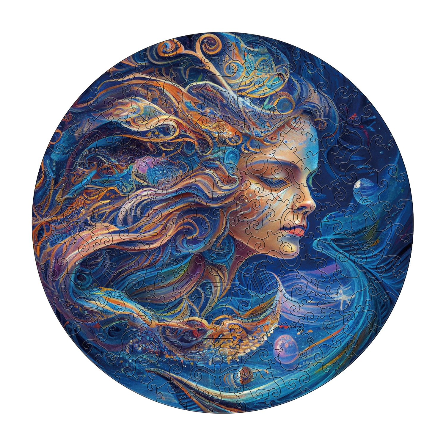 Puzzle in legno dello Zodiaco – Acquario 66cee342a9931