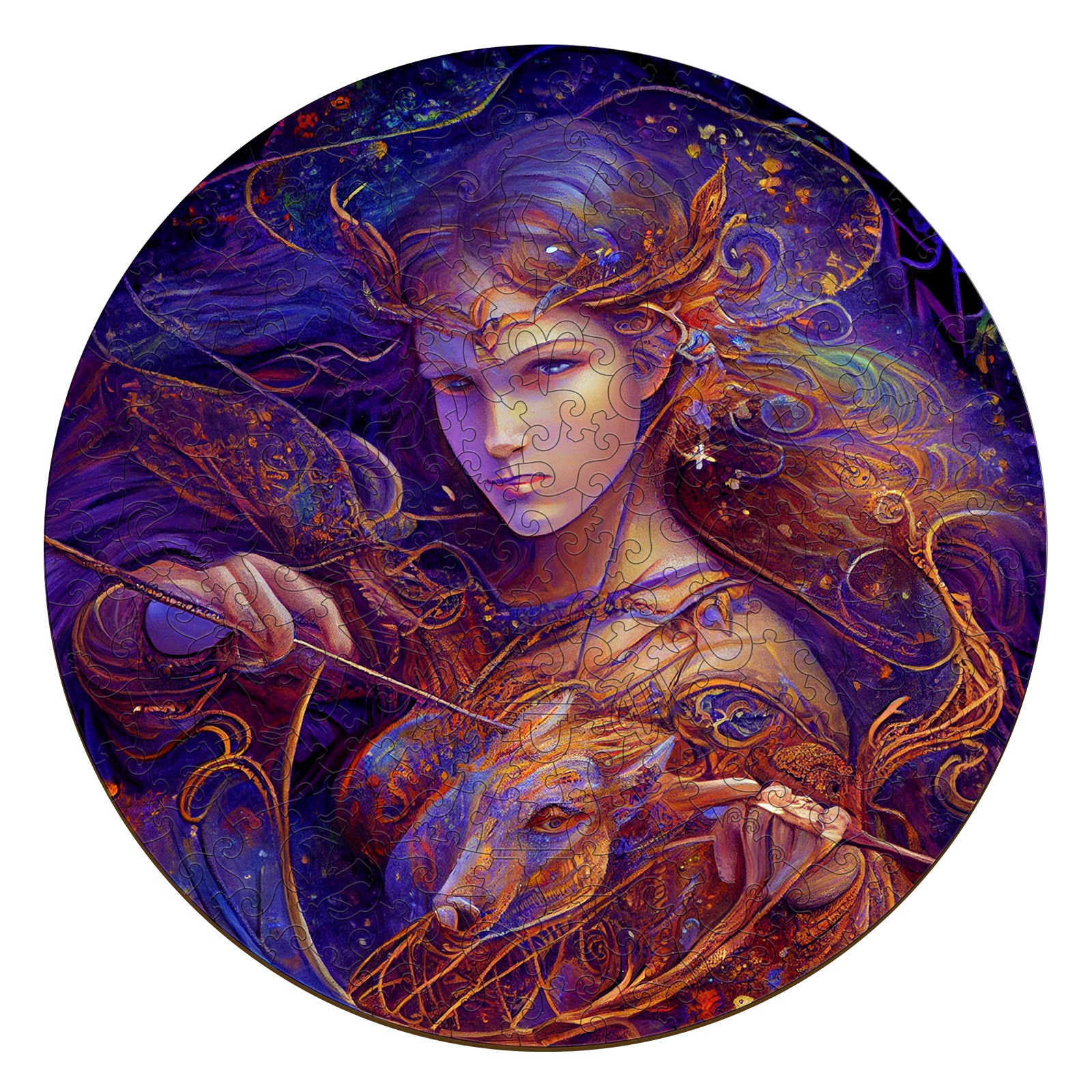 Puzzle in legno dello Zodiaco – Sagittario 66d060f02afd8