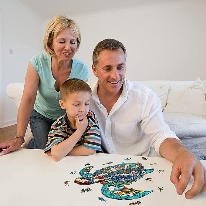 Minimizza il fattore velocità quando giochi a Wooden Jigsaw Puzzle 66d9dd250fd7f