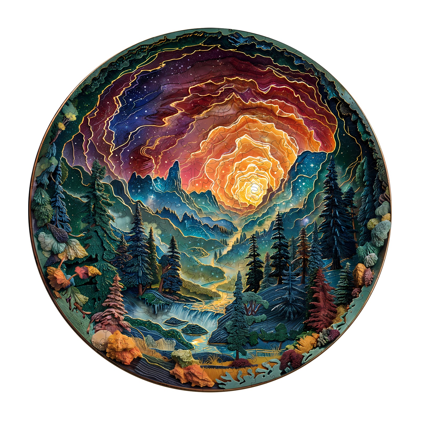 Puzzle in legno – Cielo della caverna 3D 66d4da0b9f92f
