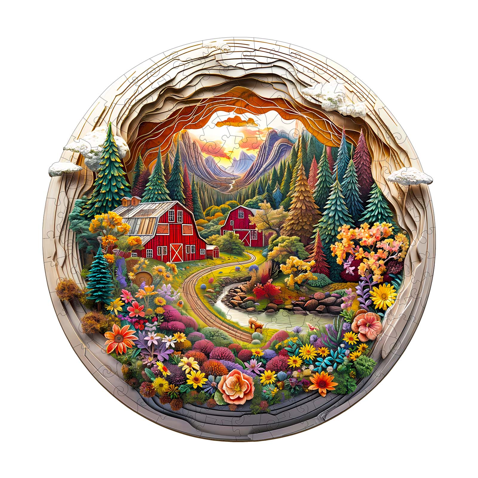 Puzzle in legno – Fattoria 3D 66ee729f02006