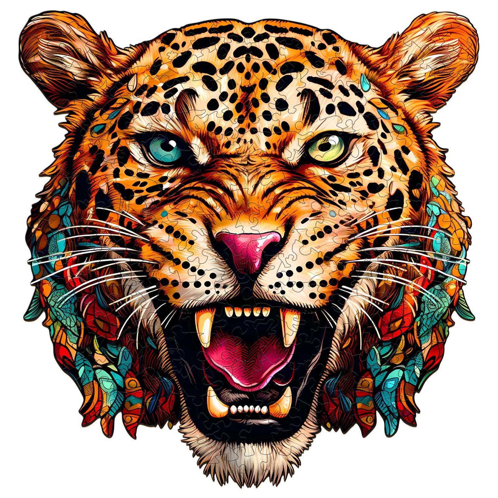 Puzzle di legno – Leopardo agile 66e6f458ad3fb