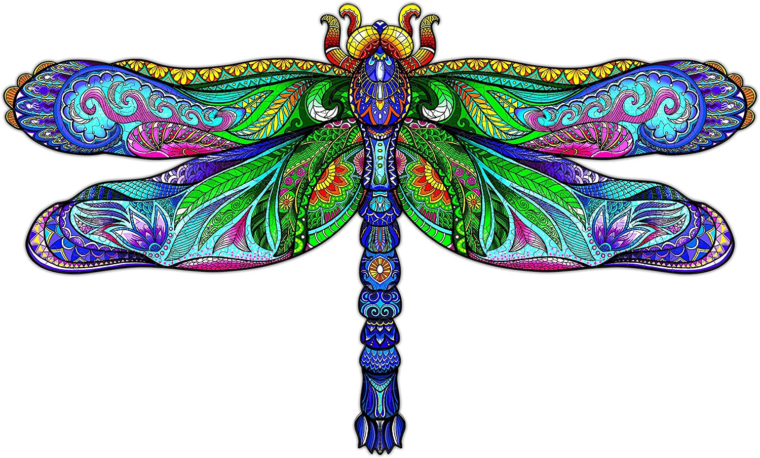 Puzzle di legno – Libellula grande 66e92b9fd1ce0