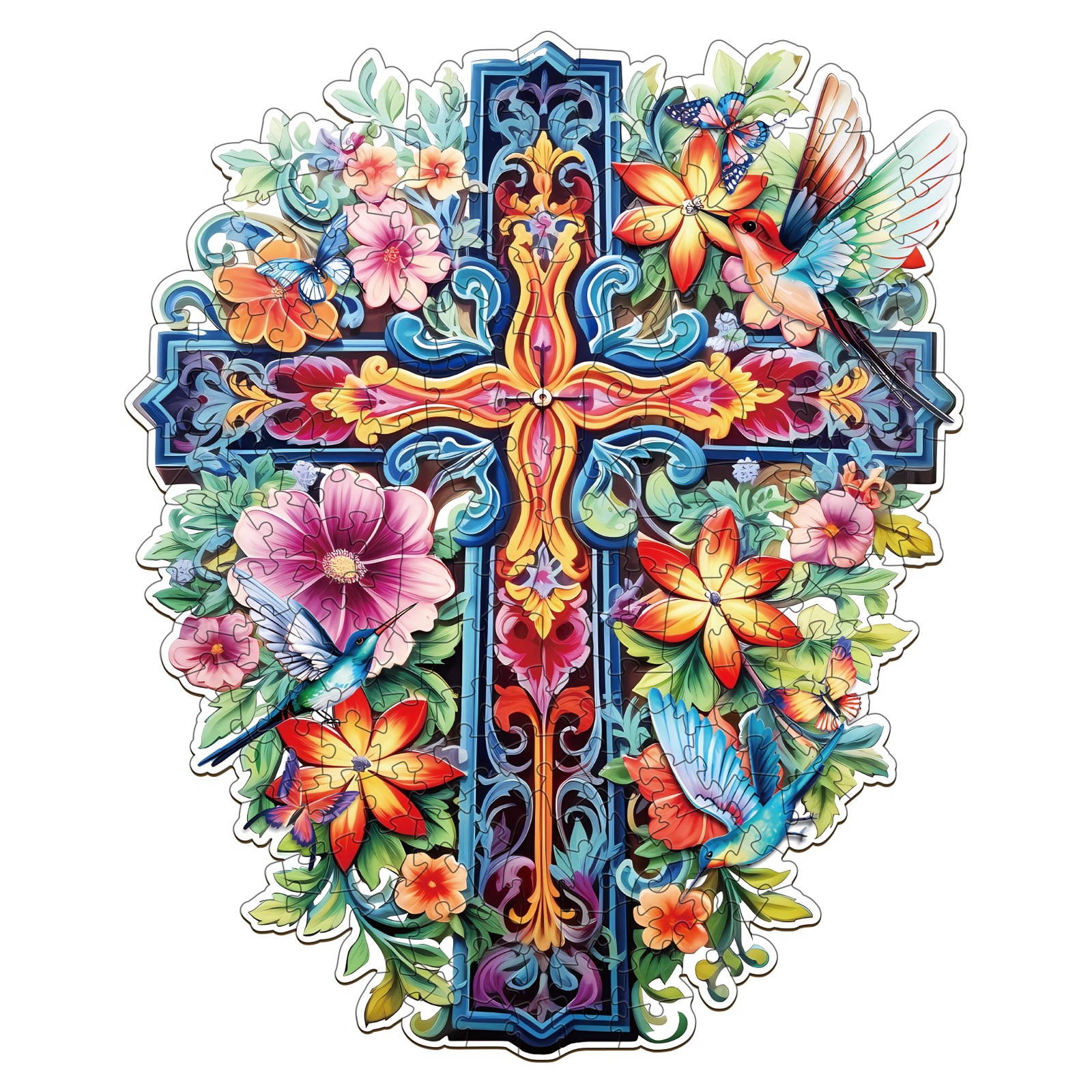 Puzzle di legno – Croce benedetta-2 66ea045c38b42