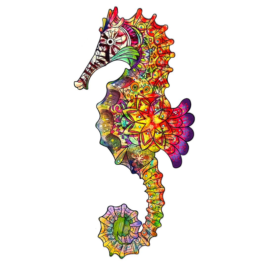 Puzzle di legno – CAVALLO MARINO BRILLANTE 66e87c39e9195