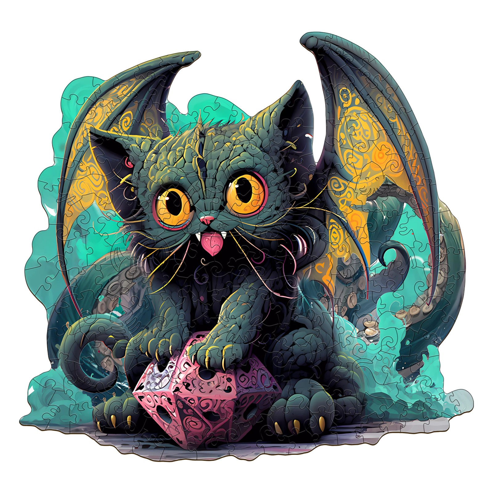 Puzzle in legno – Gatto Cthulhu 66e5fced98101