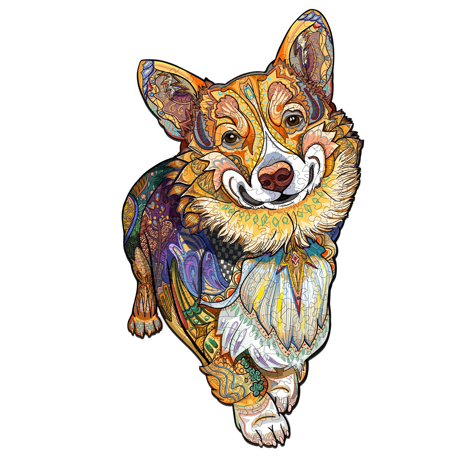 Puzzle di legno-CLEVER CORGI 66e8edb29fda9