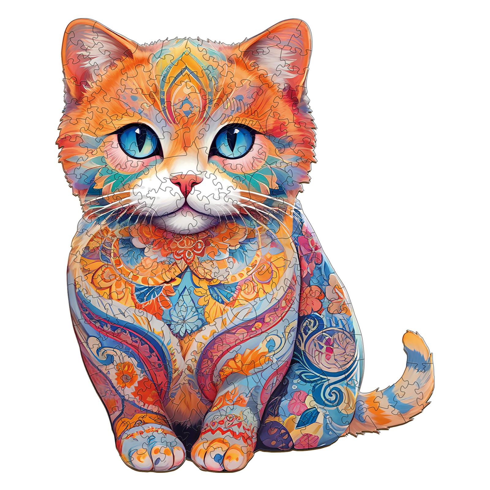 Puzzle in legno – Simpatico gatto scozzese 66ea6b607db3e