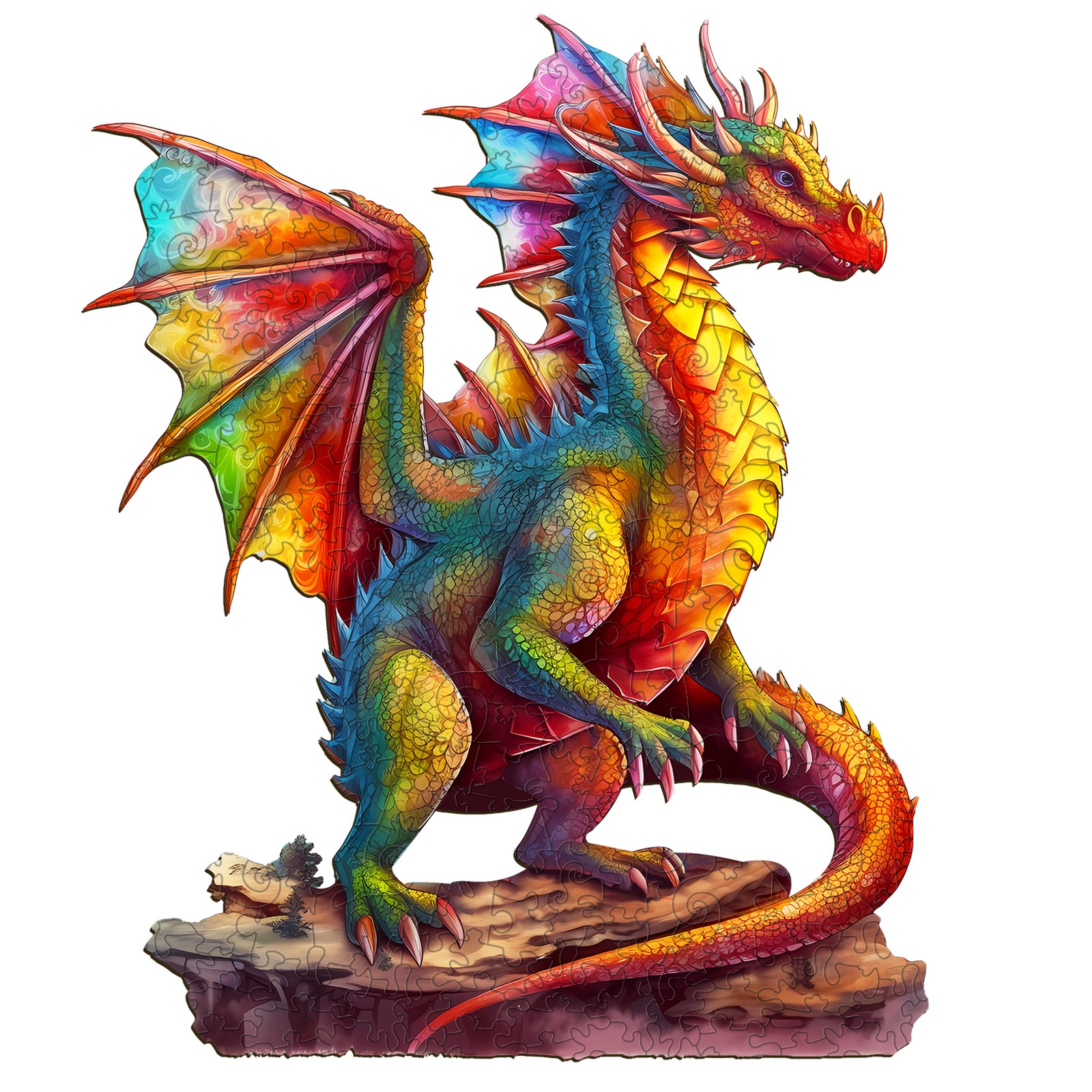 Puzzle di legno – Drago 2 66daab3b02029
