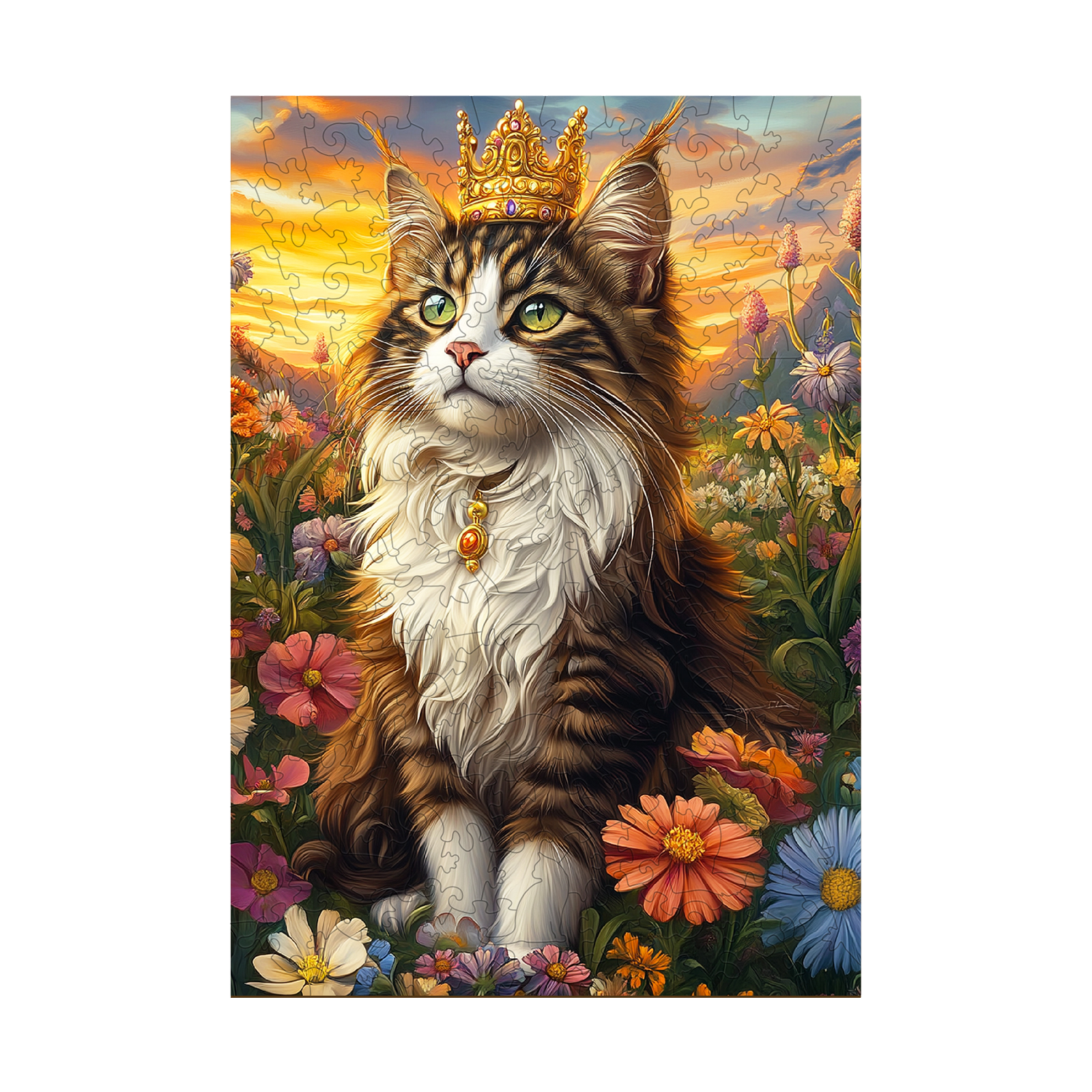 Puzzle in legno – Gatto elegante 66e47f7402d67