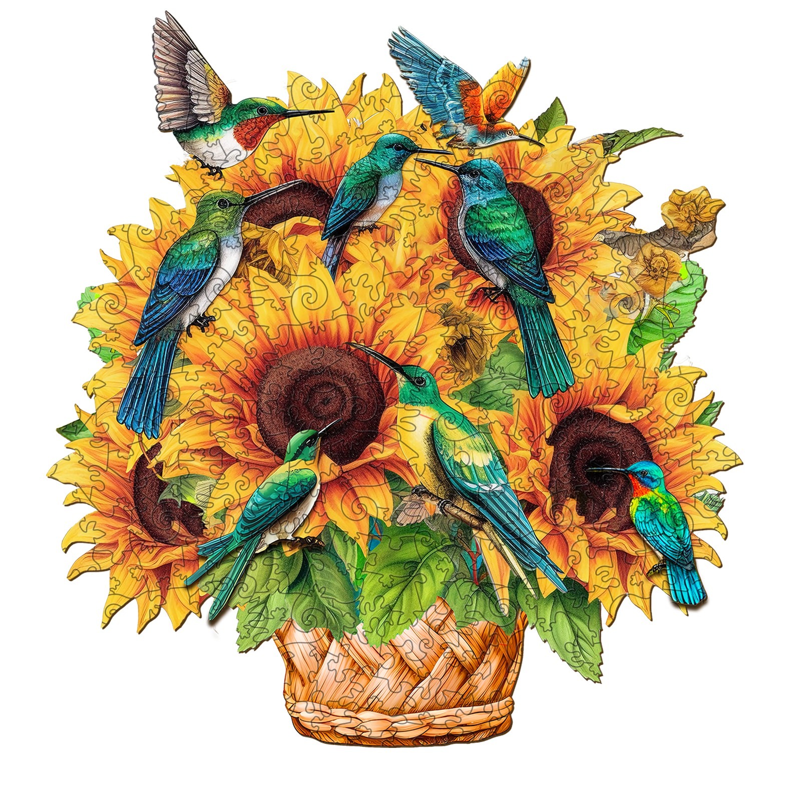 Puzzle di legno – Cesto di fiori 3 66ec98603c003