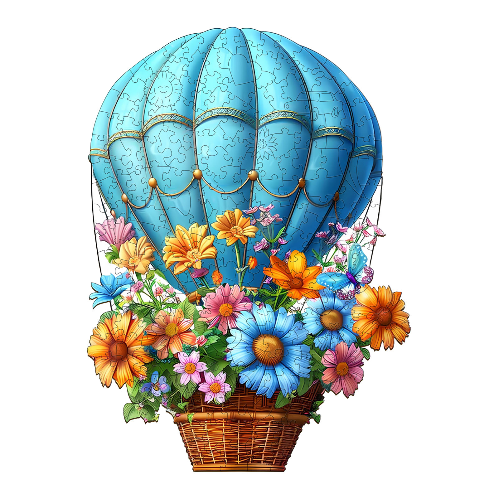 Fiori volanti del puzzle di legno 66e21ed81560e