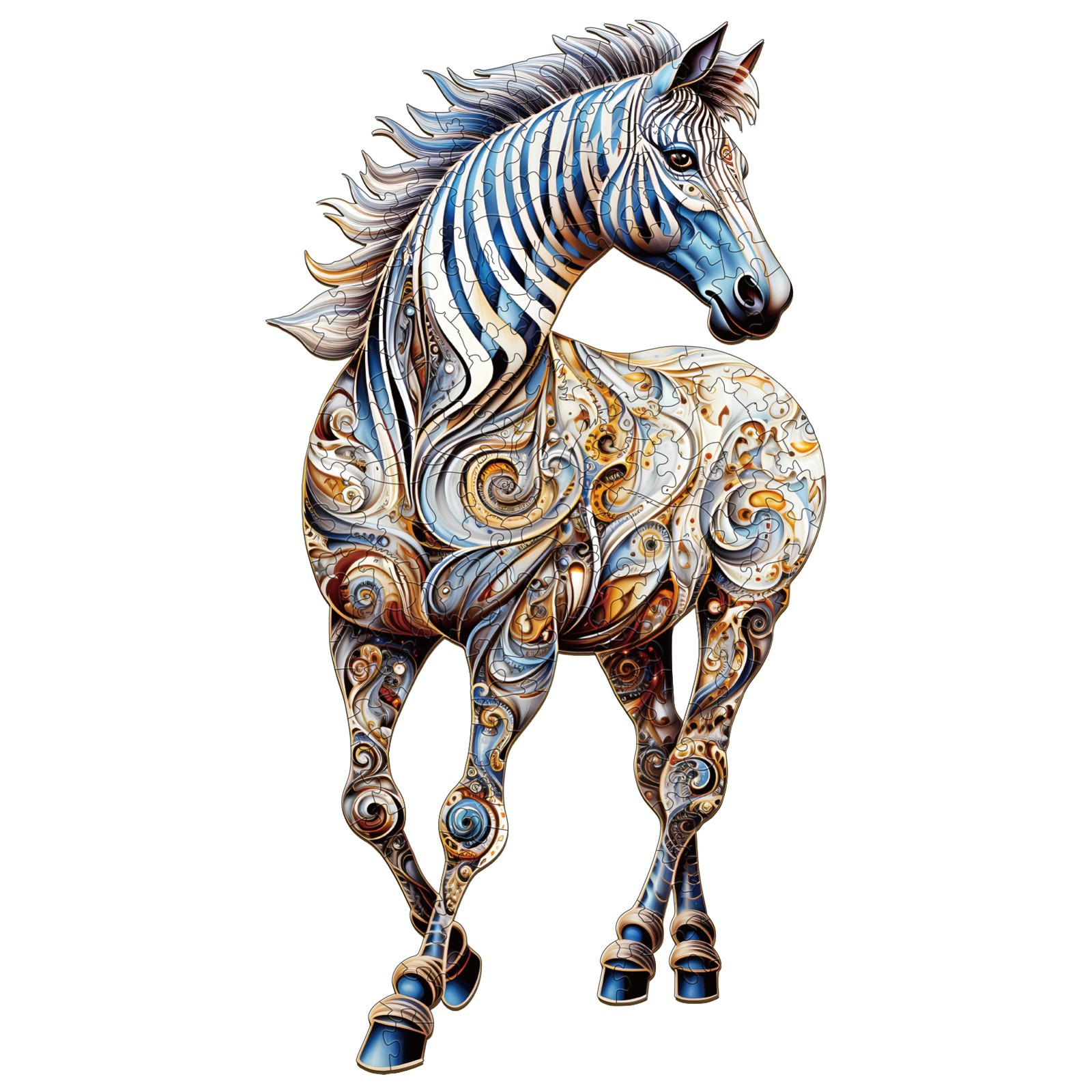 Puzzle di legno senza zebra 66dbf528519a5