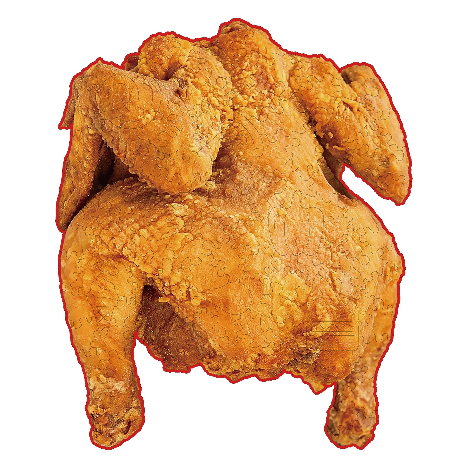 Puzzle di legno – Pollo fritto 66da81cdcc3ad