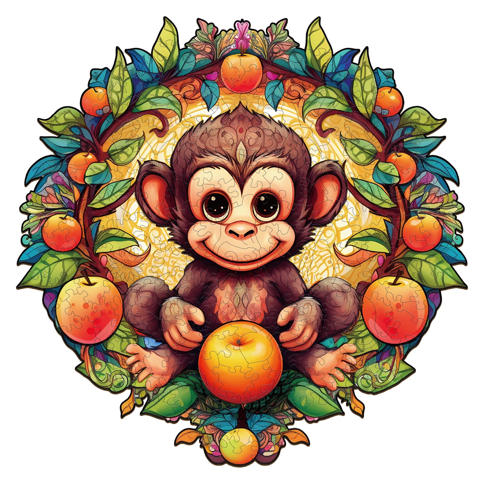 Puzzle di legno – Scimmia felice 66e4d1e8d5437