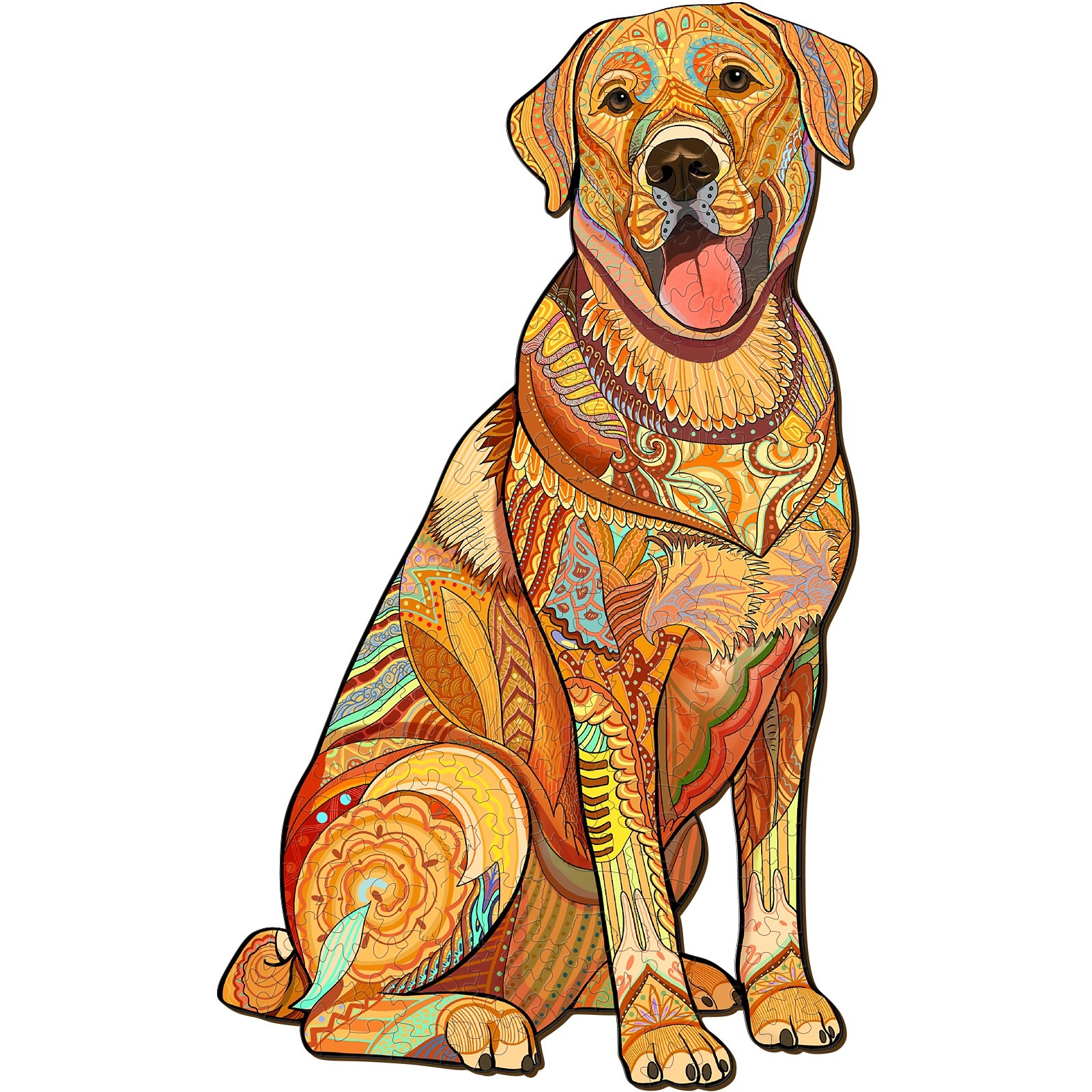 Puzzle di legno-LABRADOR 66eceaa7a5a88