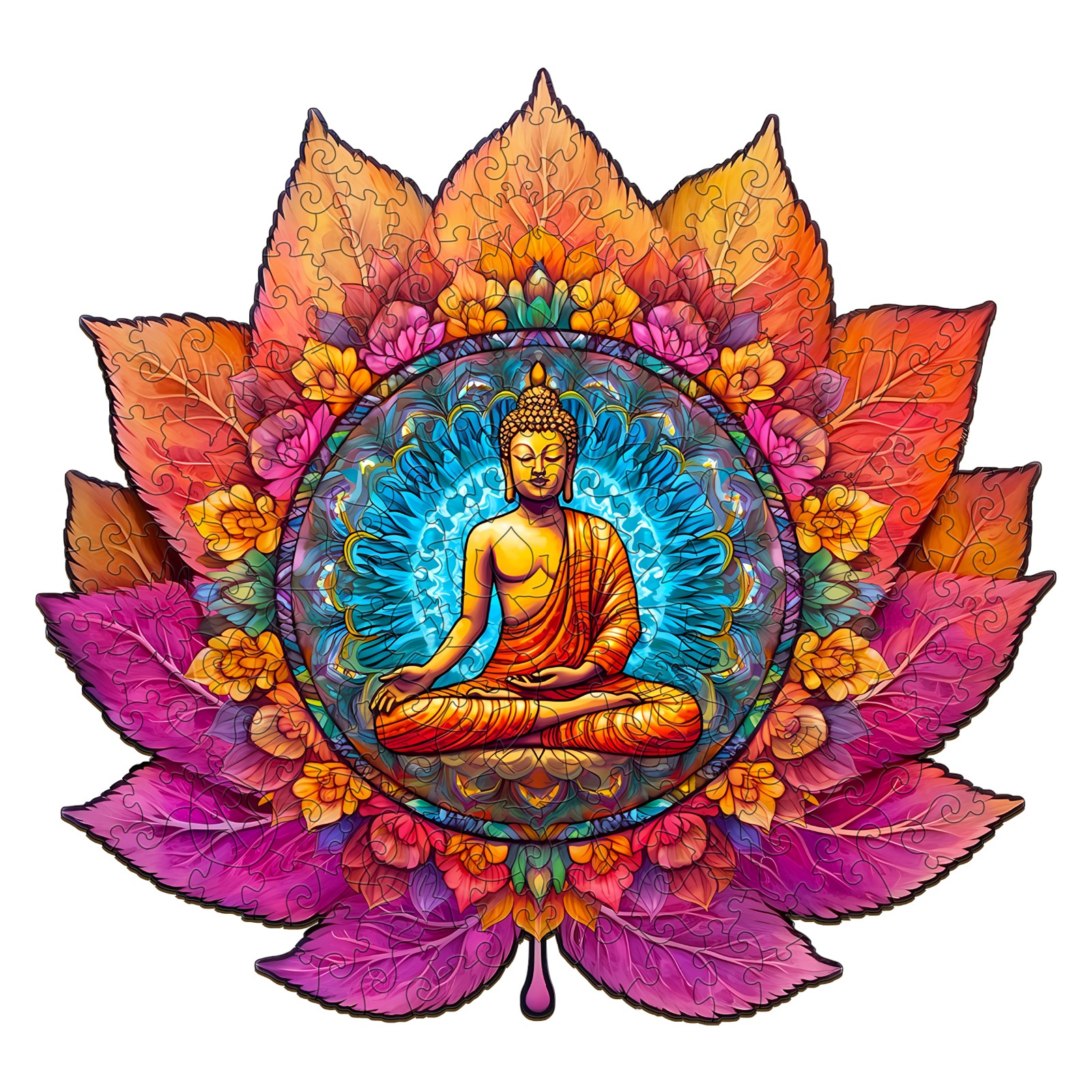 Puzzle in legno – Buddismo Mandala 66e9402e8157a