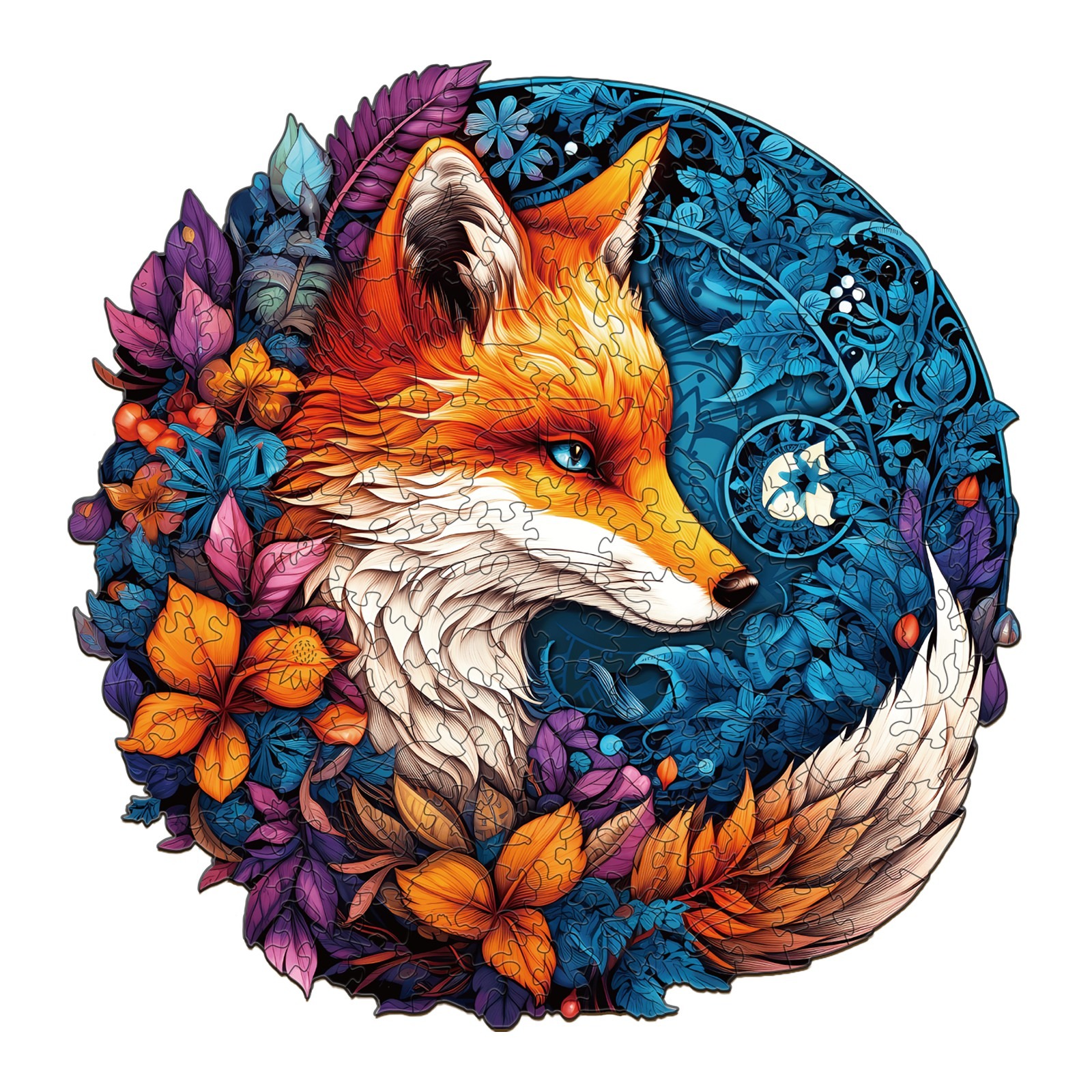 Puzzle in legno – Volpe misteriosa 66ddf8cdd6008