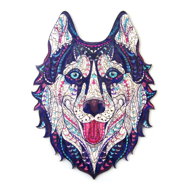 Puzzle di legno-NAUGHTY HASKY 66d6d2b743de7