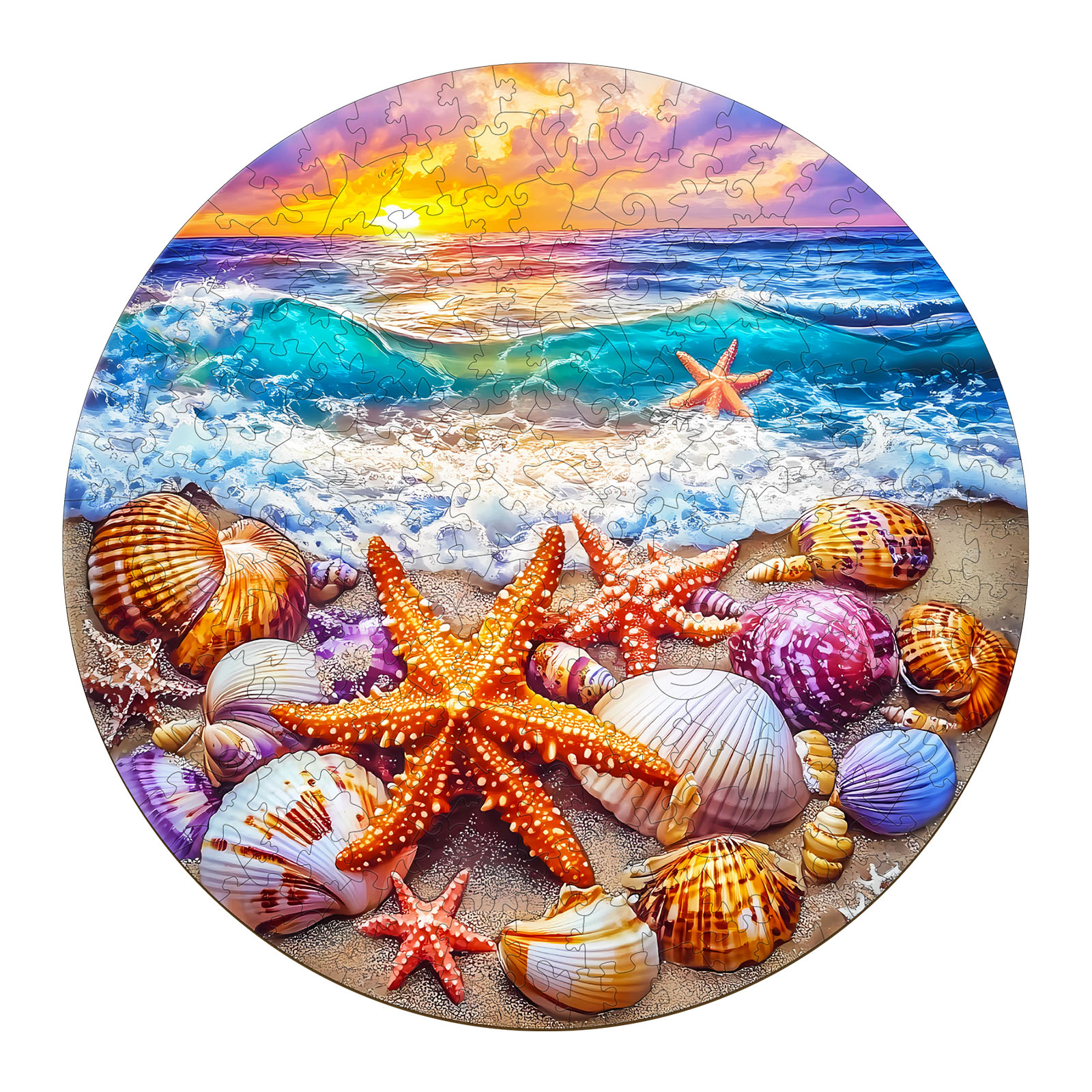 Puzzle in legno – Oceano e conchiglie 66eea62a27c80