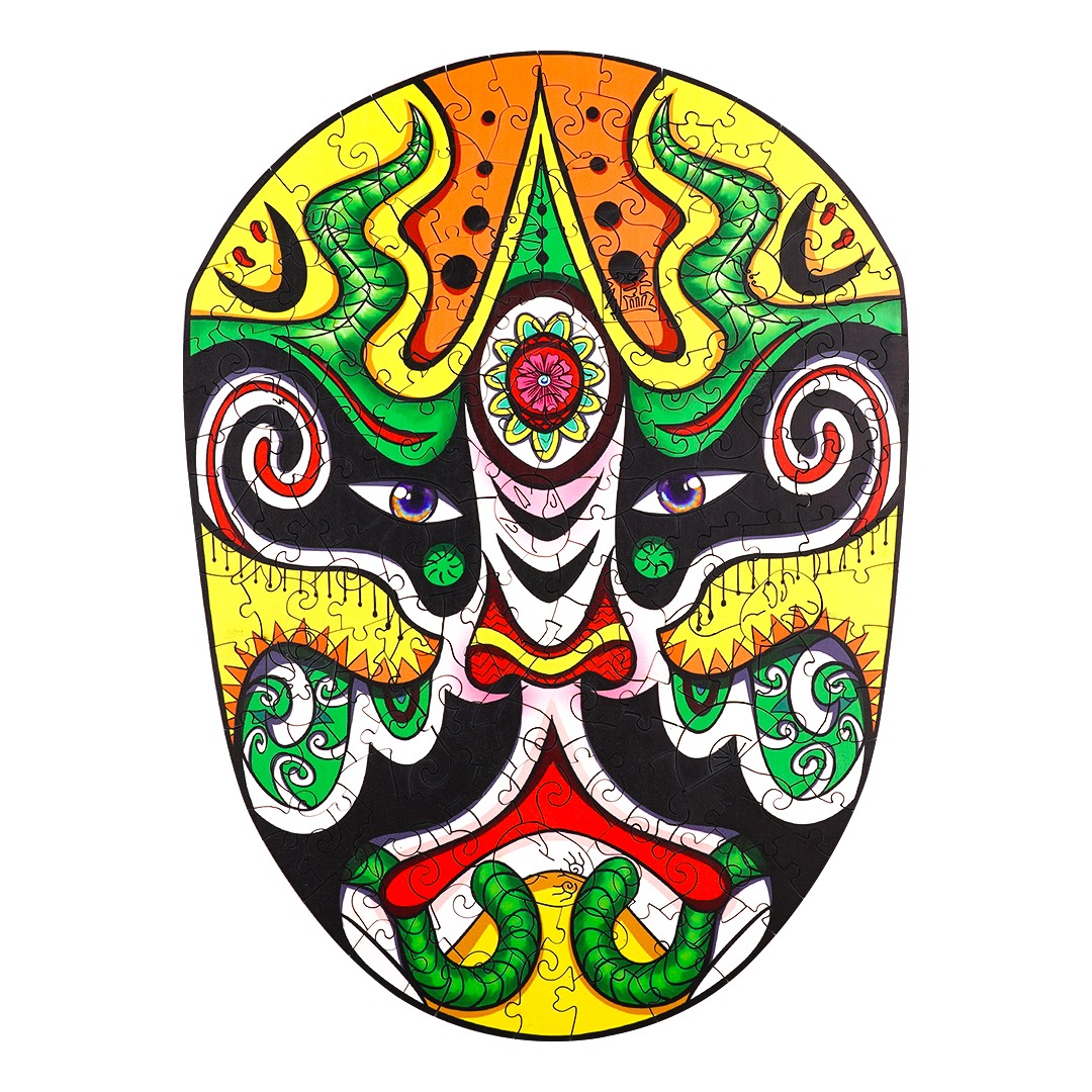 Puzzle di legno- OPERA MASK GLADIATOR 66e867a015ec7