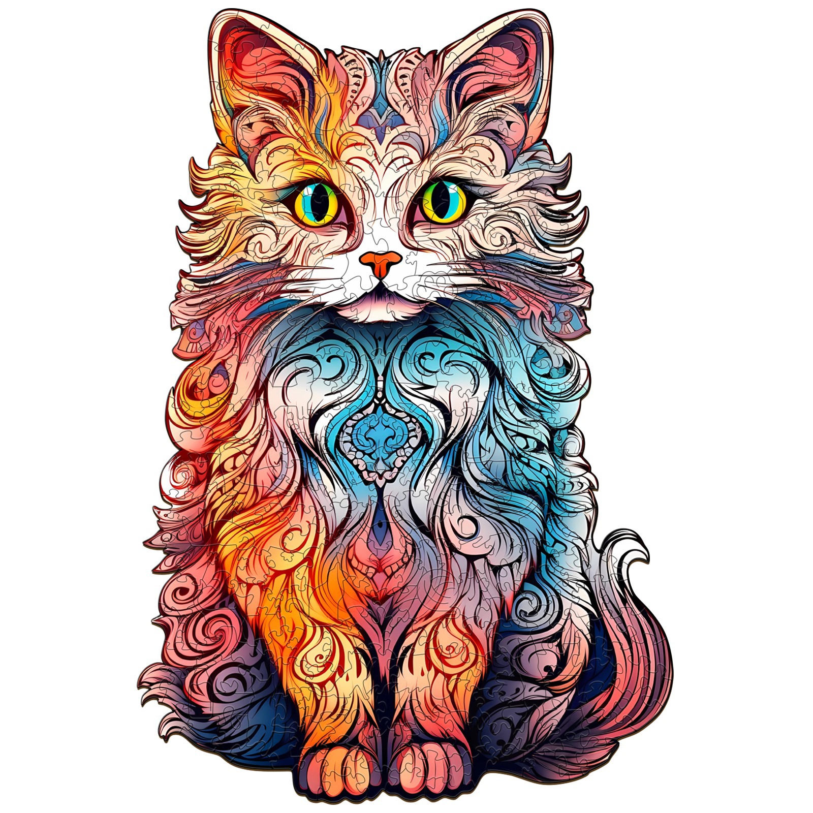 Puzzle di legno – Gatto persiano 2 66e6d586c274a
