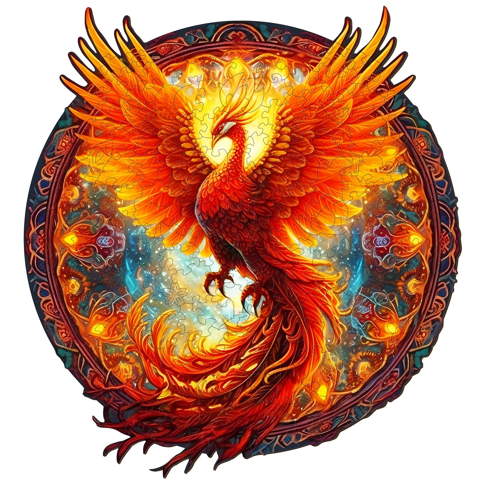 Puzzle di legno – Fenice 66e5f2acad357
