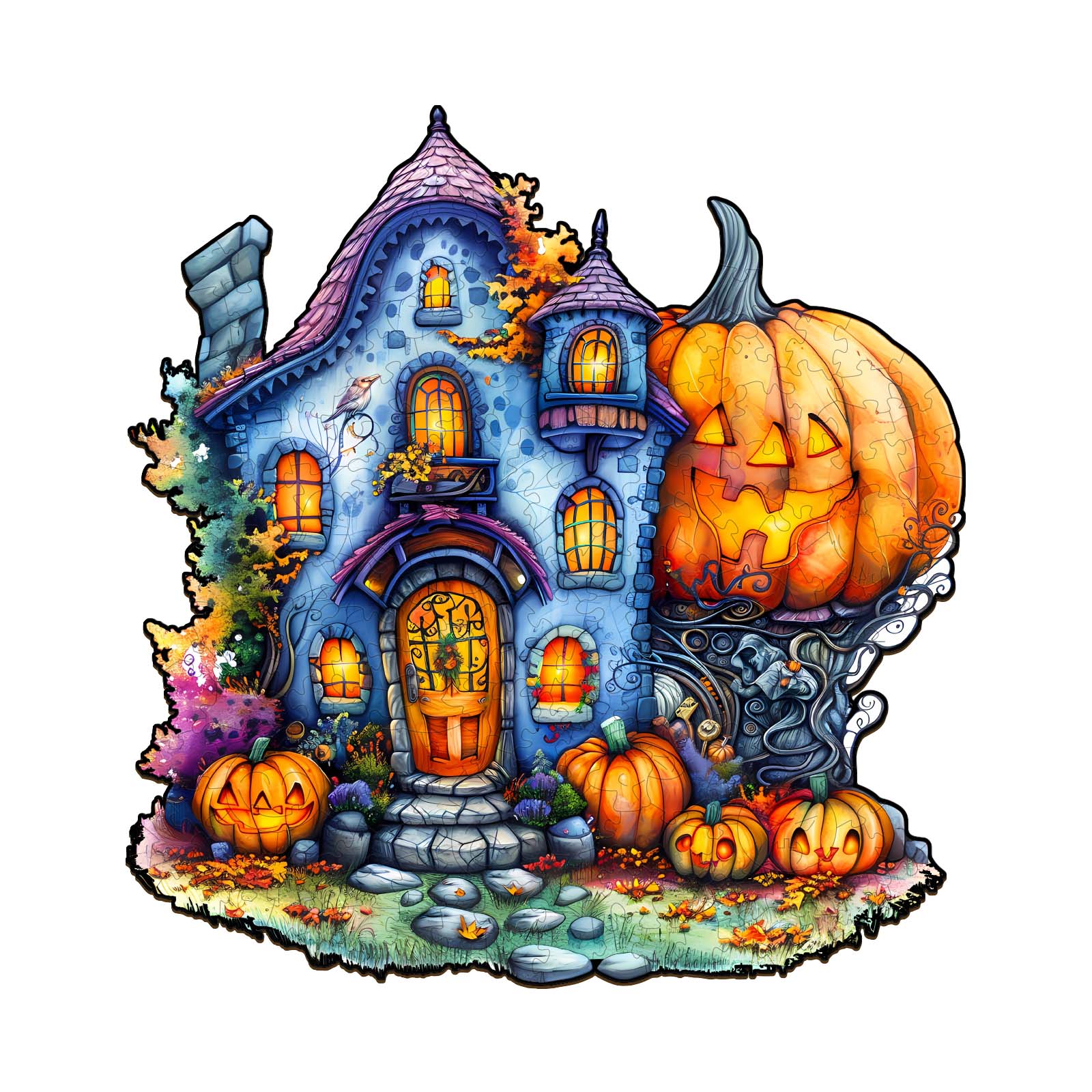 Puzzle in legno – Casa di zucca 2 66eed9c5c2a21