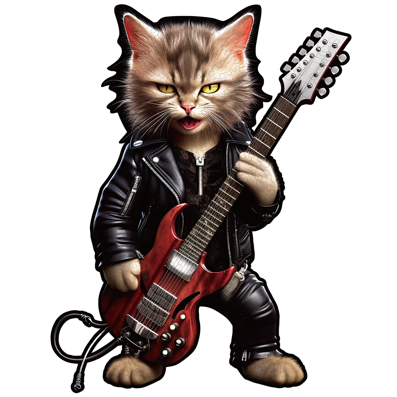 Puzzle di legno – Gatto rock 66e3e4b3bd2da