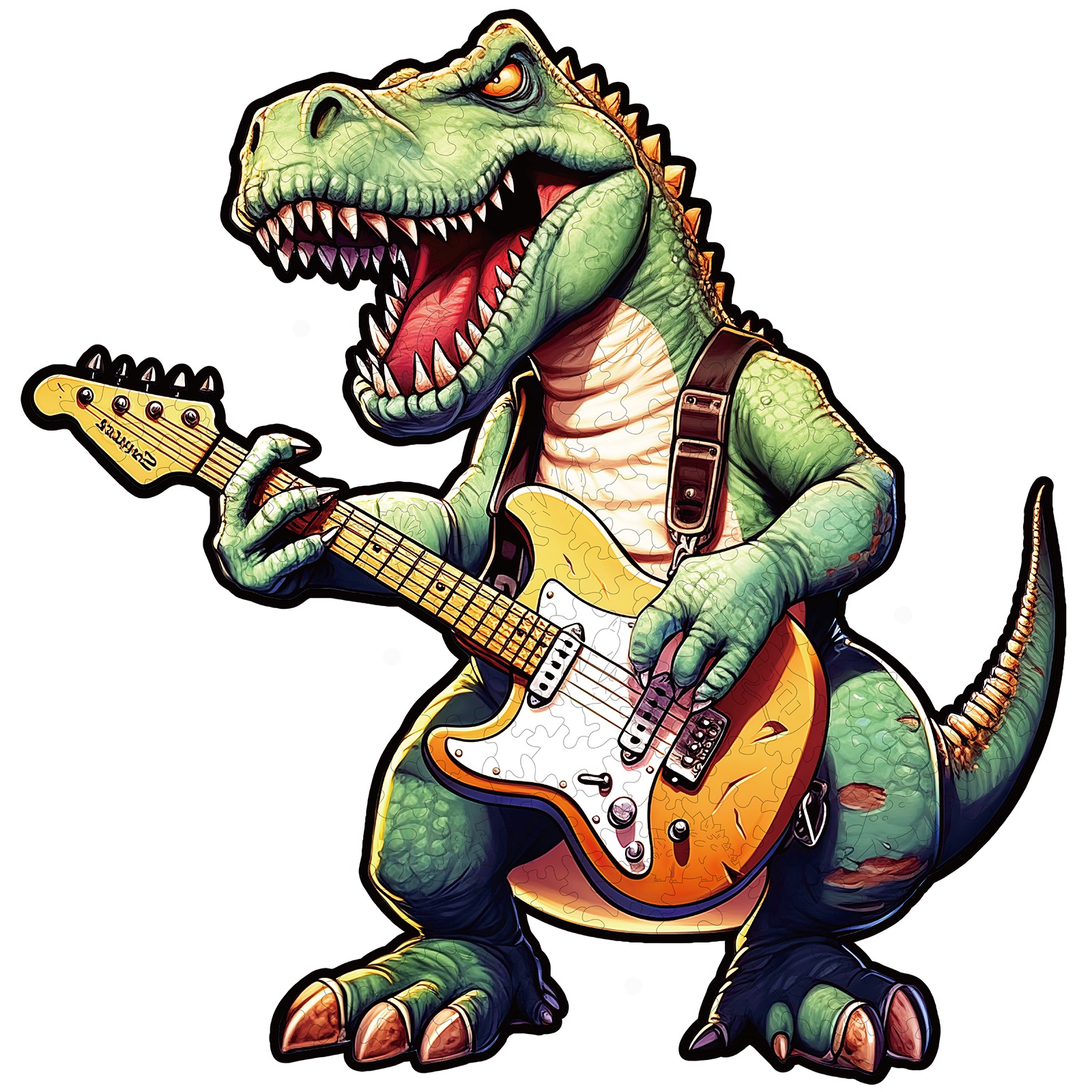 Puzzle di legno-Rock T-Rex 66ea4c4fdf36a