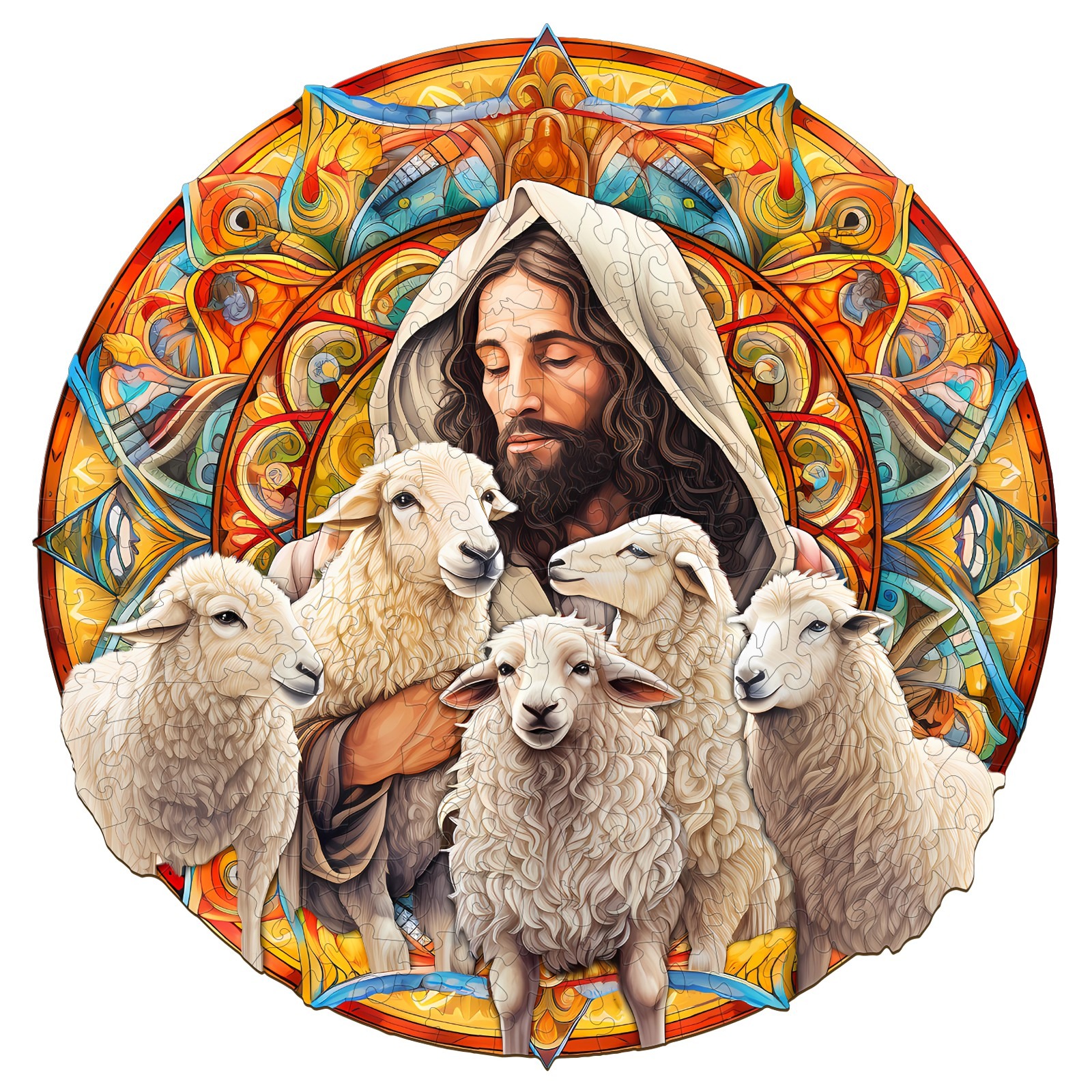 Puzzle di legno – pastore 66d69f175c963